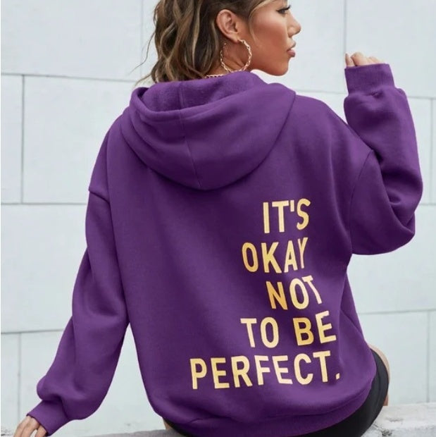 Isaelle | Damen-Hoodie mit Buchstabenprint – Lässiges Langarm-Sweatshirt für jeden Tag 