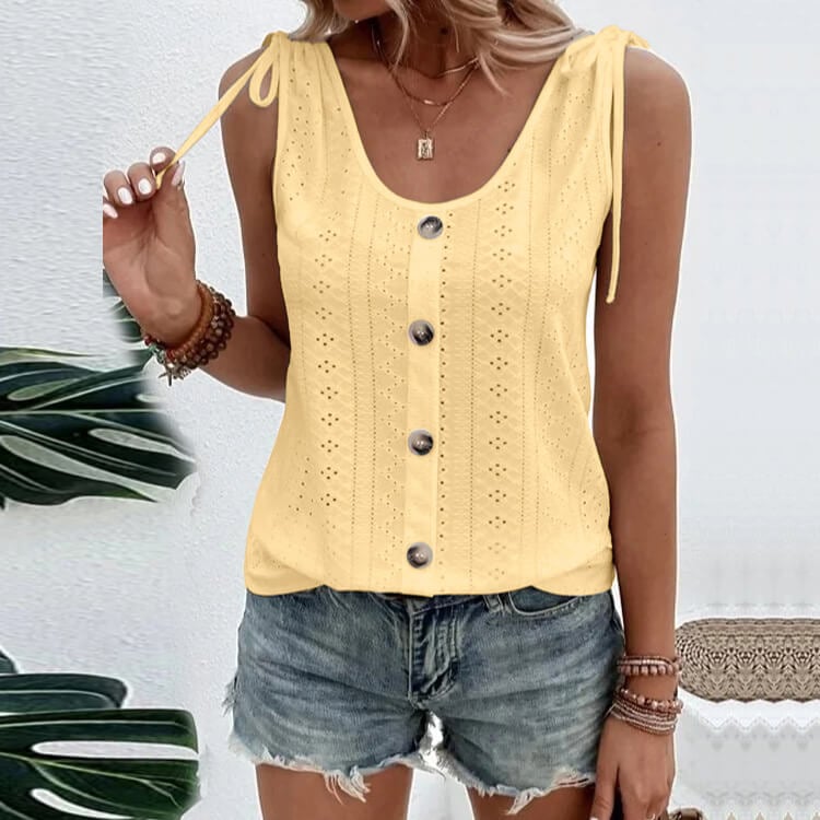Lusa | Relaxed T-shirt met ronde hals voor dames – Zacht, casual T-shirt voor dagelijks gebruik