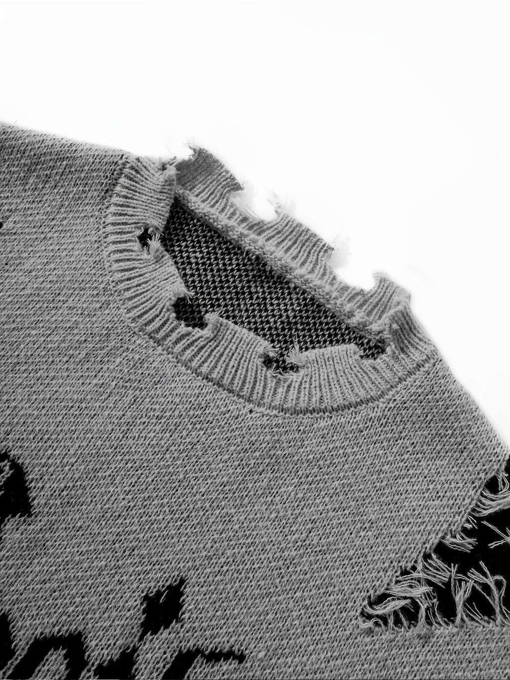 Liorix | Heren Casual Street Trui – Oversized Pasvorm Pullover met Verlaagde Schouders, Gebreid