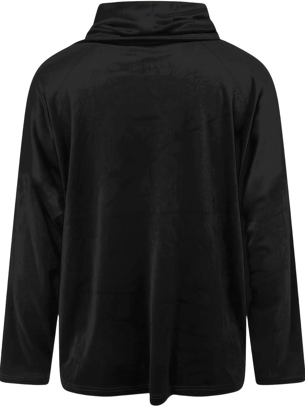 Thyvanna | Vrouwen fluwelen T-shirt met lange mouwen – Warme, dikke top voor herfst en winter