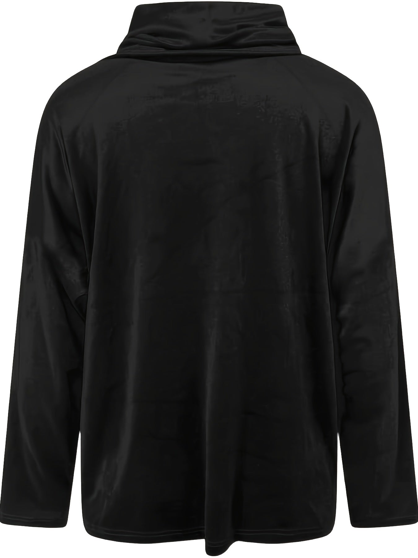 Thyvanna | Vrouwen fluwelen T-shirt met lange mouwen – Warme, dikke top voor herfst en winter