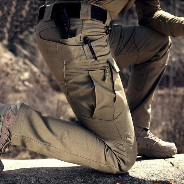 Pantalon cargo tactique Yarrow pour homme - Multipoches, idéal pour la randonnée et le travail
