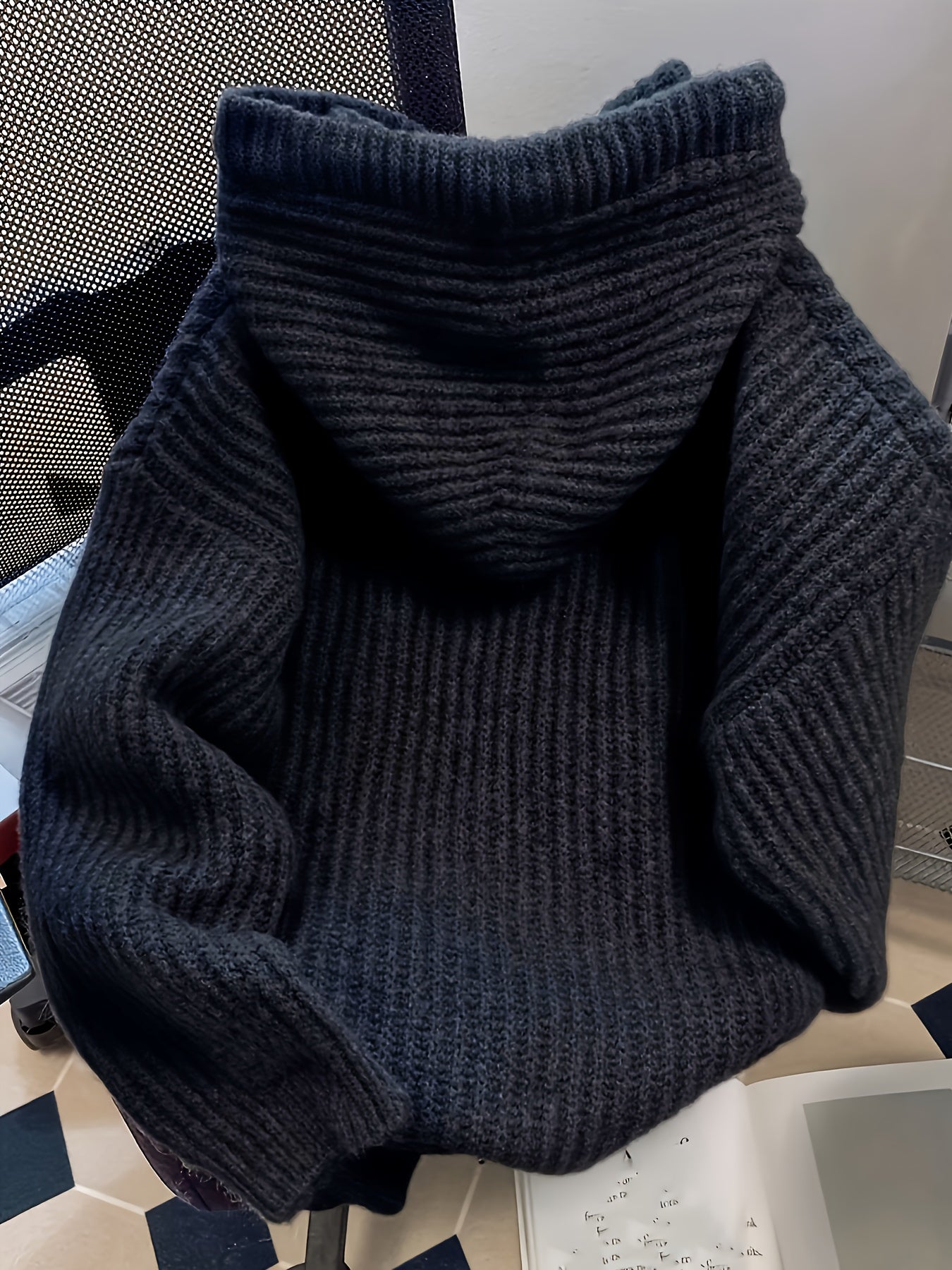 Irelis | Heren trui met capuchon en trekkoord, casual warme pullover met lange mouwen