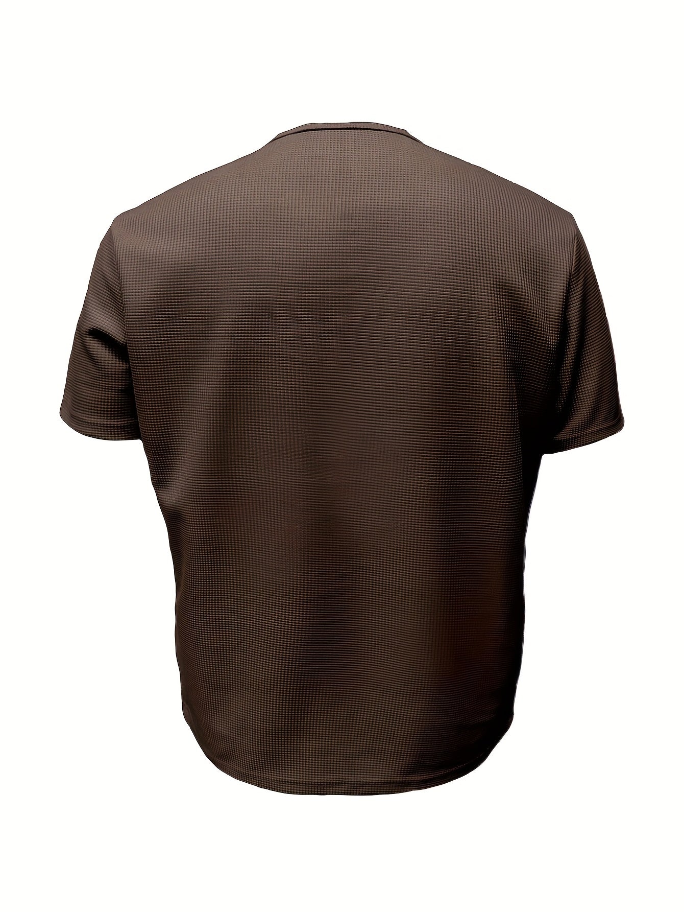 Wallace | Kurzarmhemd für Herren – Leichtes Waffelstrick-T-Shirt