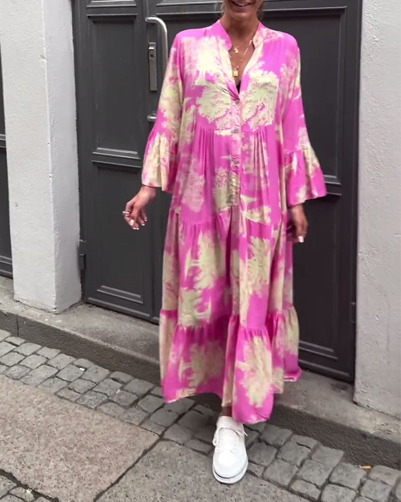 Briveth | FreeSpirit Boho-jurk – Vloeiende zomerjurk voor dames
