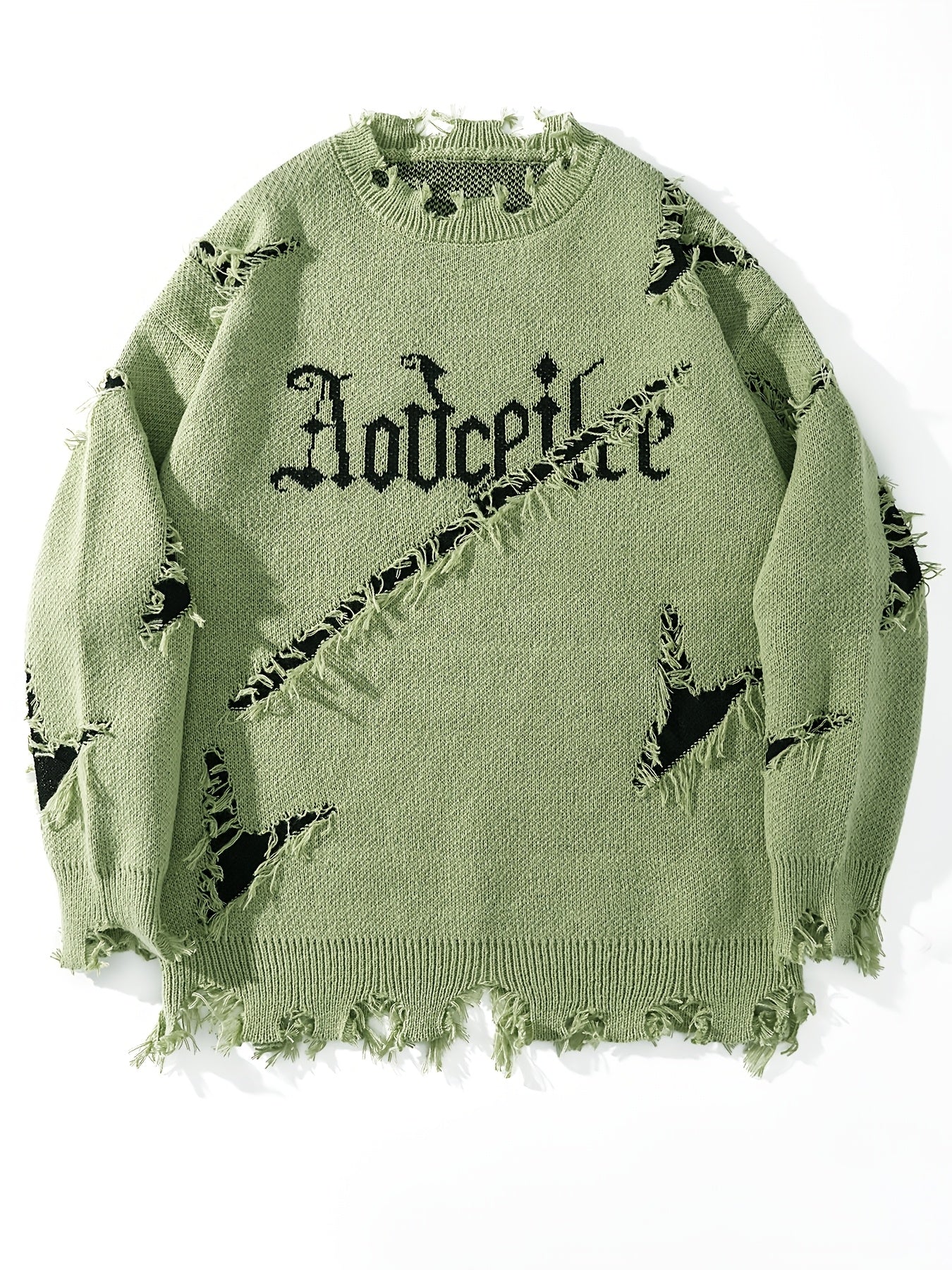 Liorix | Heren Casual Street Trui – Oversized Pasvorm Pullover met Verlaagde Schouders, Gebreid