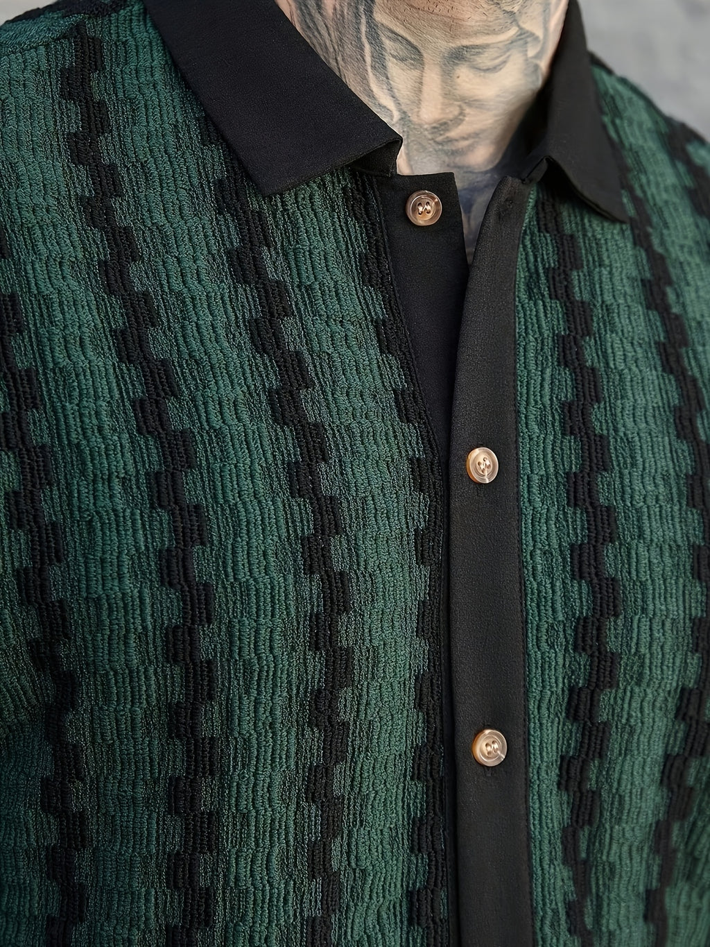 Velorin | Zomerse gestreepte herenpolo – casual shirt met korte mouwen van lichtgewicht katoen