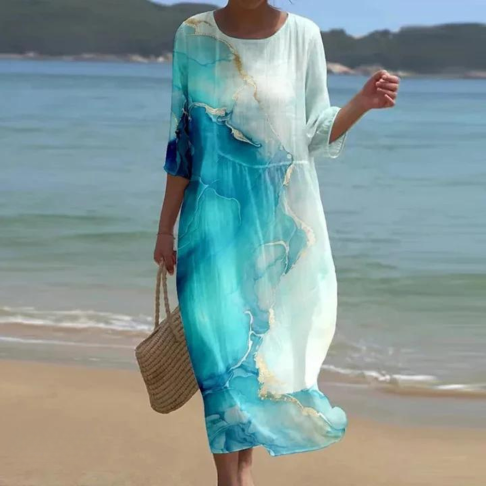 Nerissa | Lichtgewicht zomerjurk voor dames – Casual-chique, luchtige tuniekoutfit
