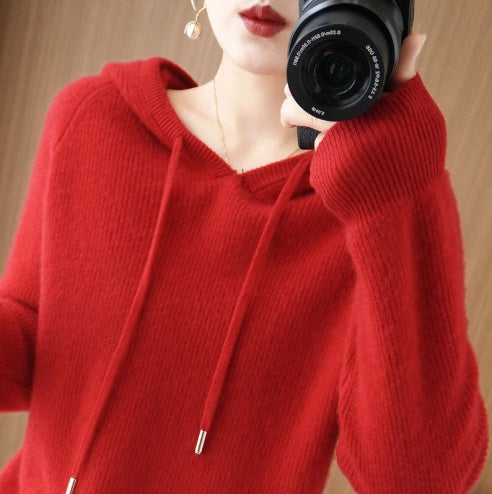 Dalina | Pull à capuche en cachemire – Chaud et confortable