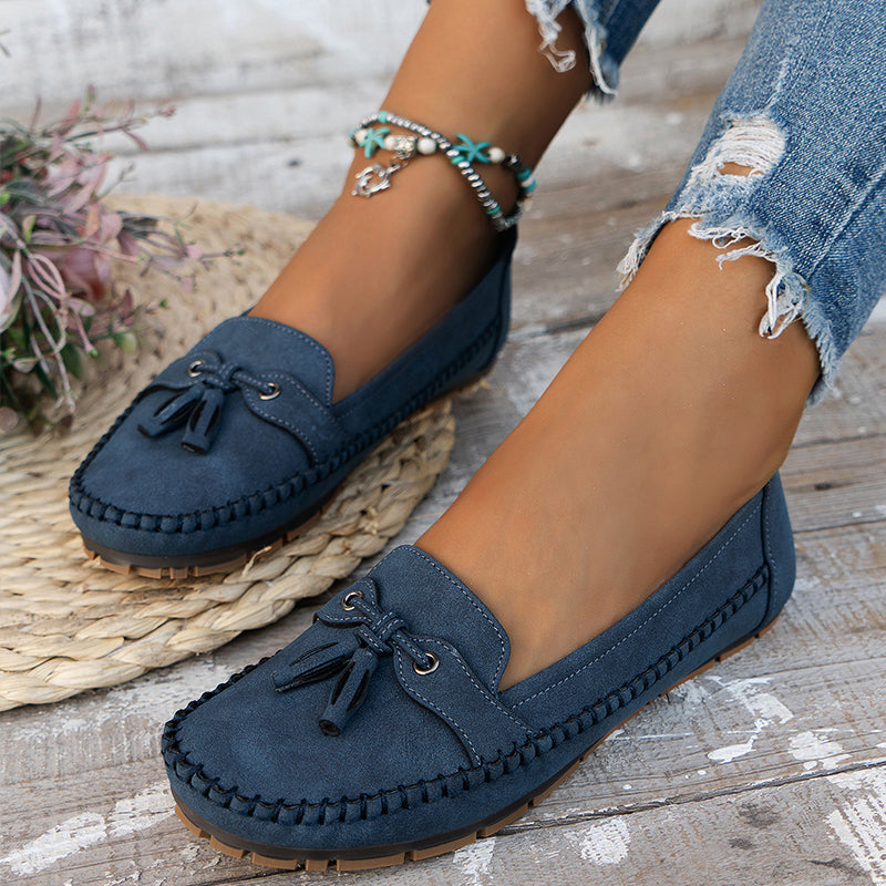 Sharina | Mocassins souples à enfiler pour femmes - Mocassins décontractés, légers et respirants