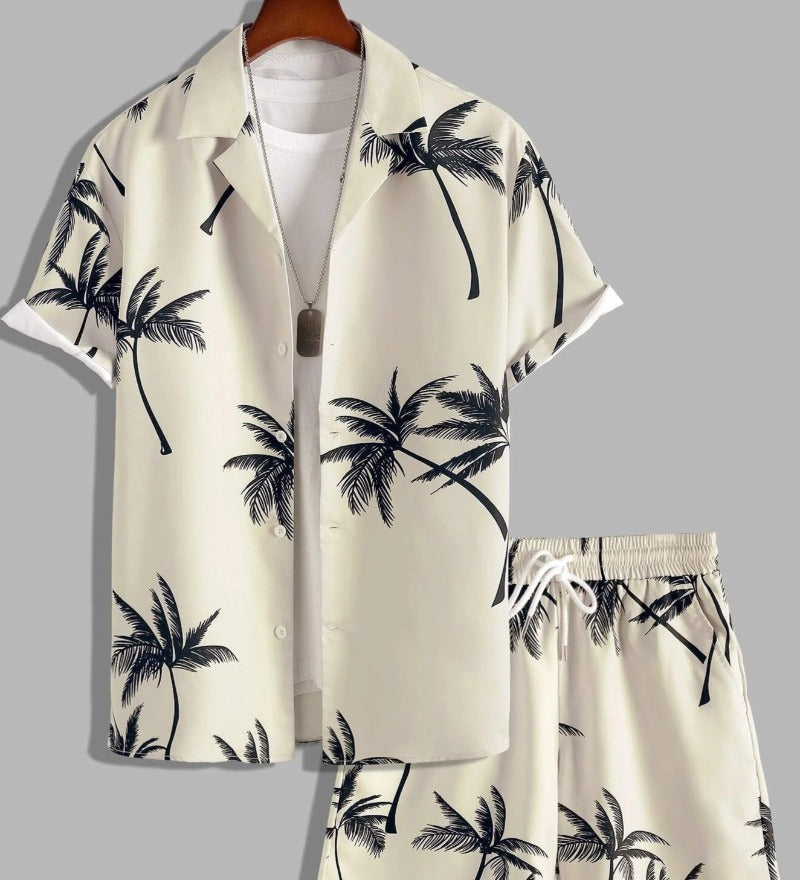 Flint | 2-delige Zomerset – T-shirt met Korte Mouwen & Shorts, Casual Sportieve Outfit