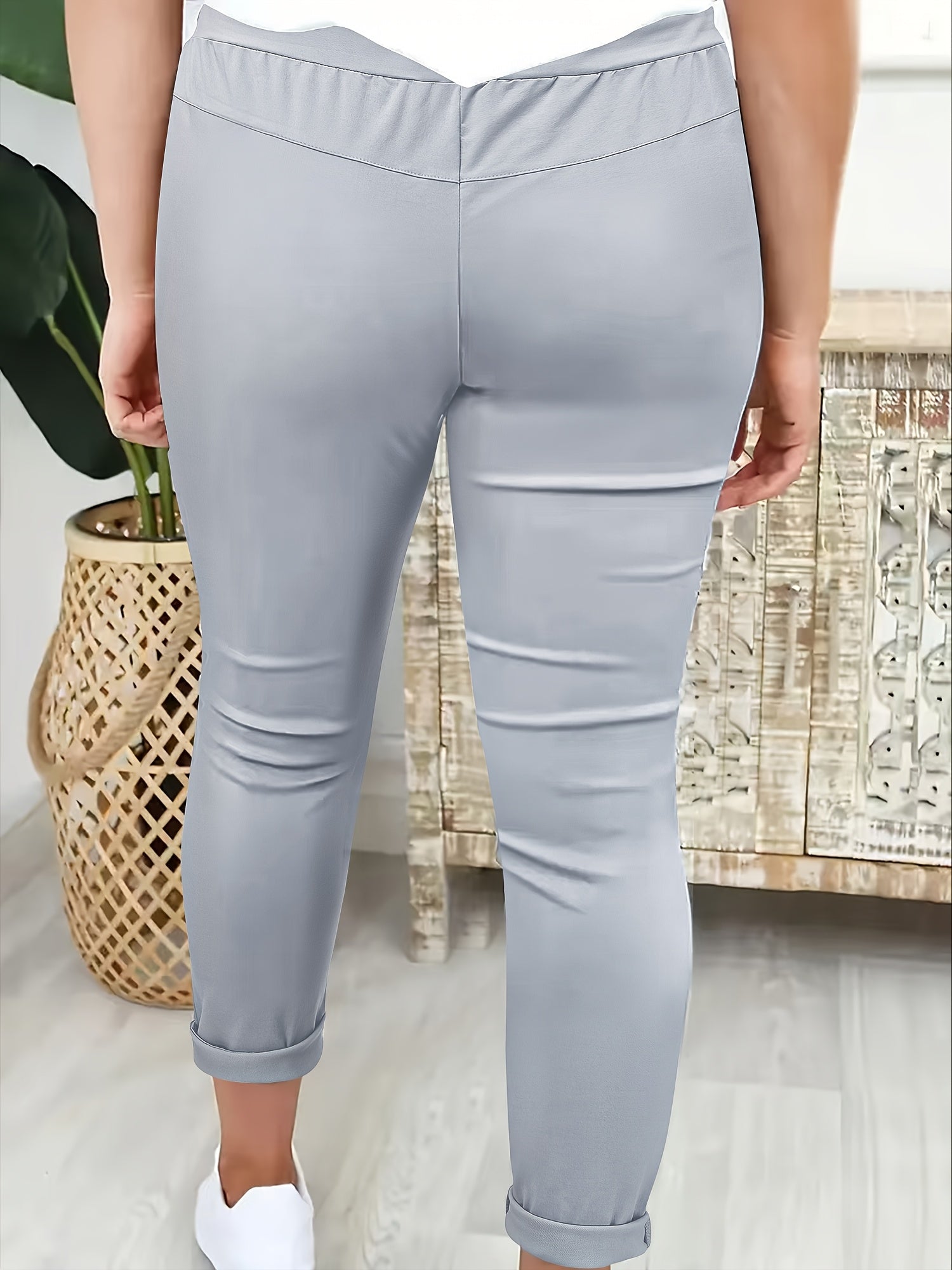 Seline | Joggers met hoge taille voor dames - Casual Broek met koord
