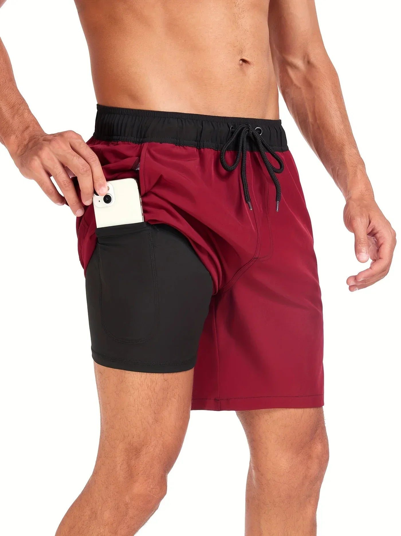 Orvior | Sneldrogende zwemshort voor heren – Lichtgewicht, ademend polyester