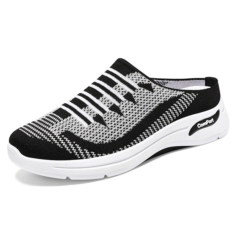Nyraeth | Slip-on sneakers voor dames – Lichtgewicht, ademende schoenen van mesh, casual wandelsneakers