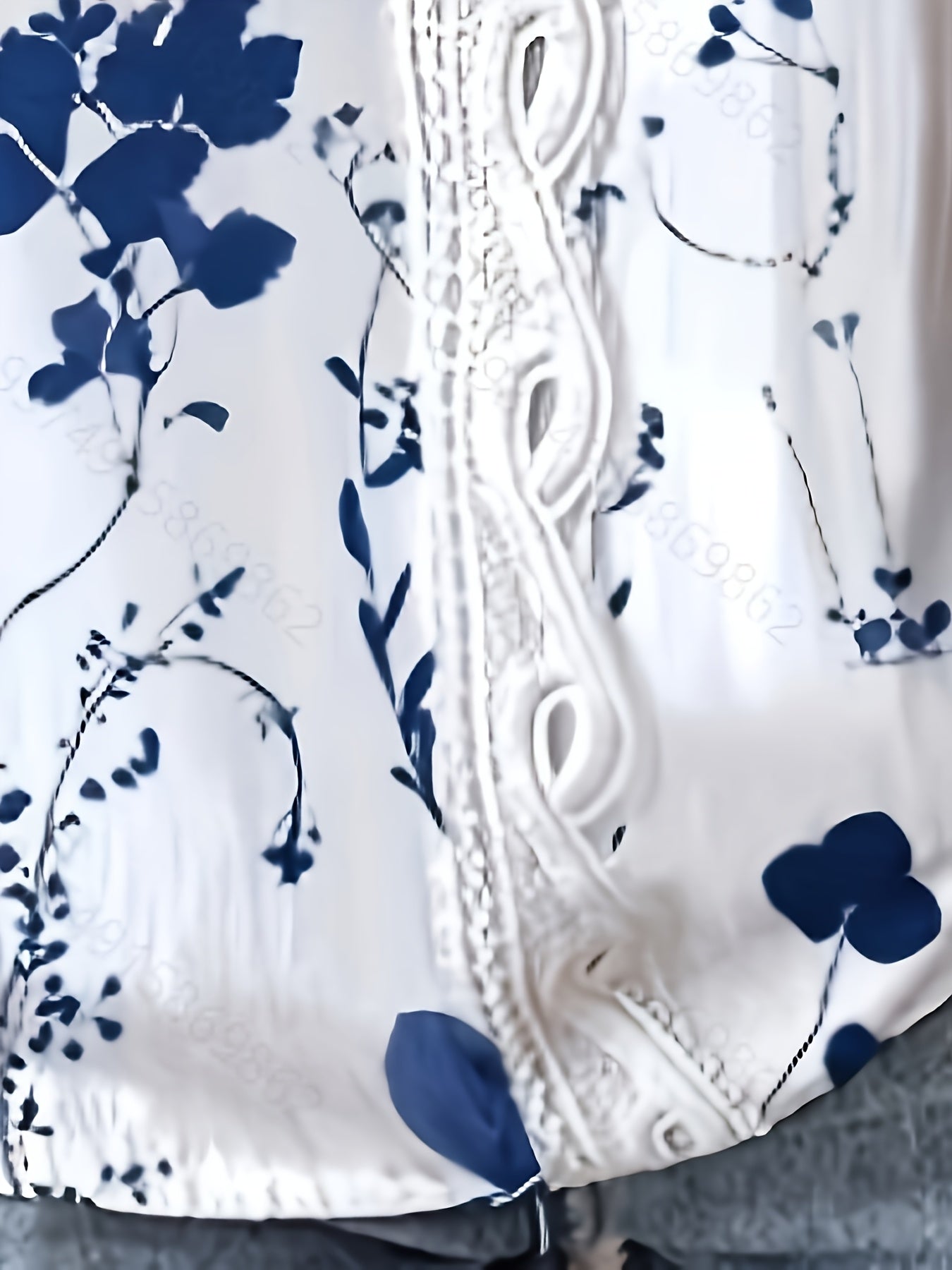 Lysera | Damesblouse met kanten patchwork – Casual lente- en zomerblouse
