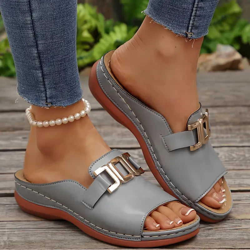 Zafirae | Dames Elegante Wedgesandalen – Stijlvol platformdesign