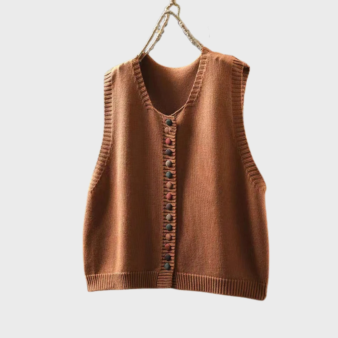 Kavynne | Strickcardigan für Damen – Weicher Herbstpullover mit langen Ärmeln