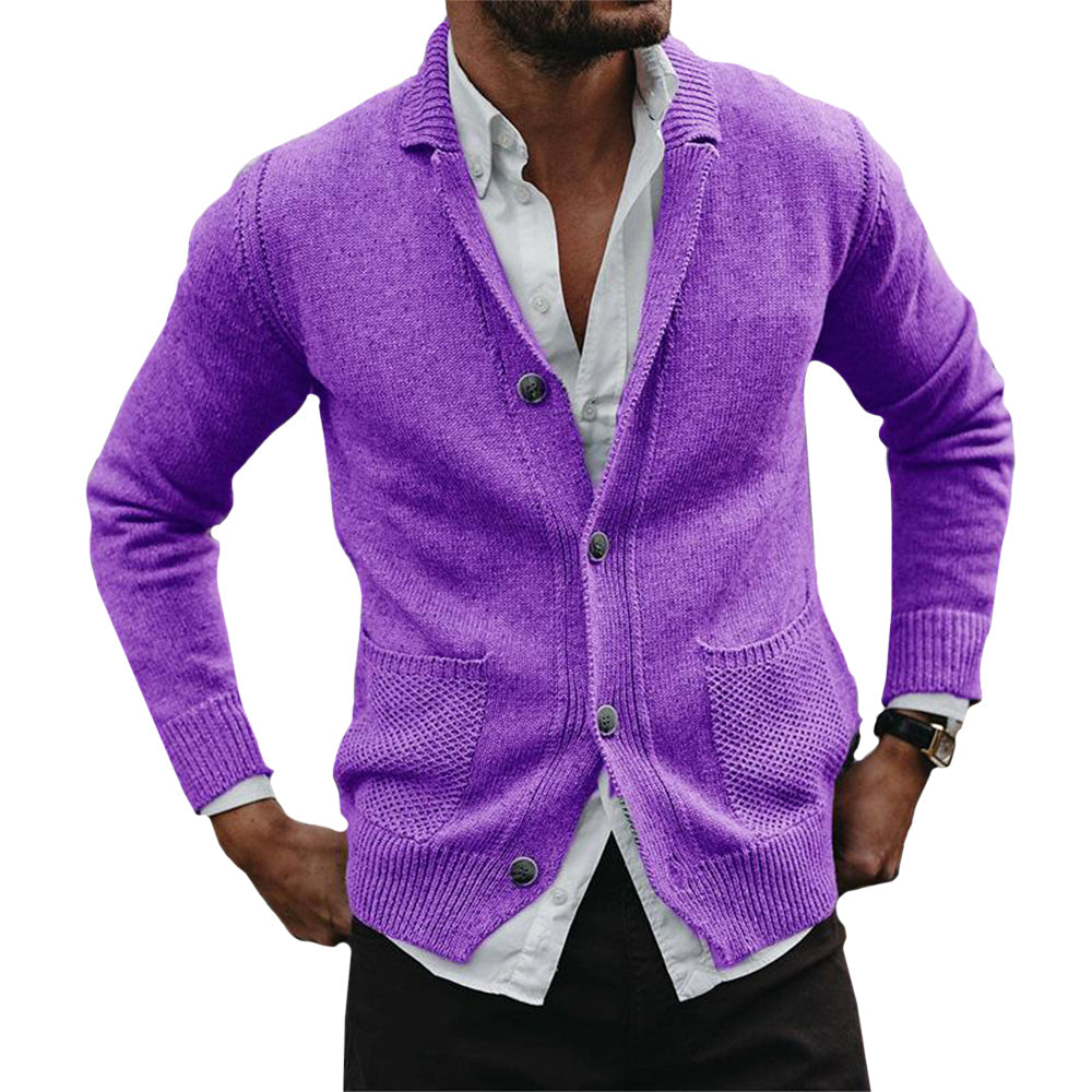 Garren | Strickcardigan für Herren – Knopfverschluss, lässige, leichte Strickjacke