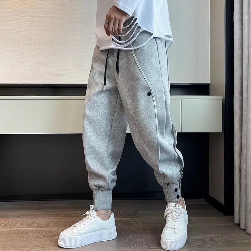 Dalibor | Heren Hype Tapered Joggingbroek Fluweel Katoen Comfortabel Stijlvol Functionele Zakken
