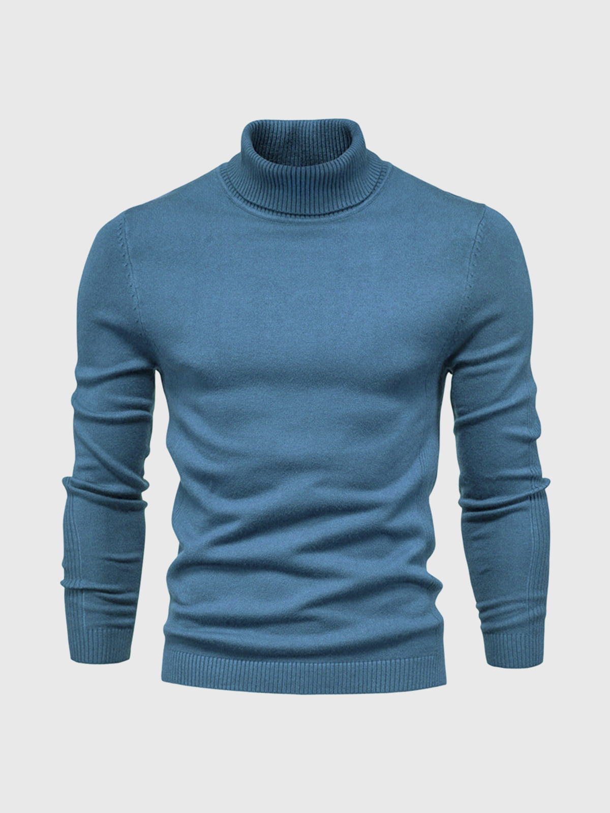 Merroth | Pull col roulé slim pour homme – lavable en machine, léger, disponible en plusieurs couleurs