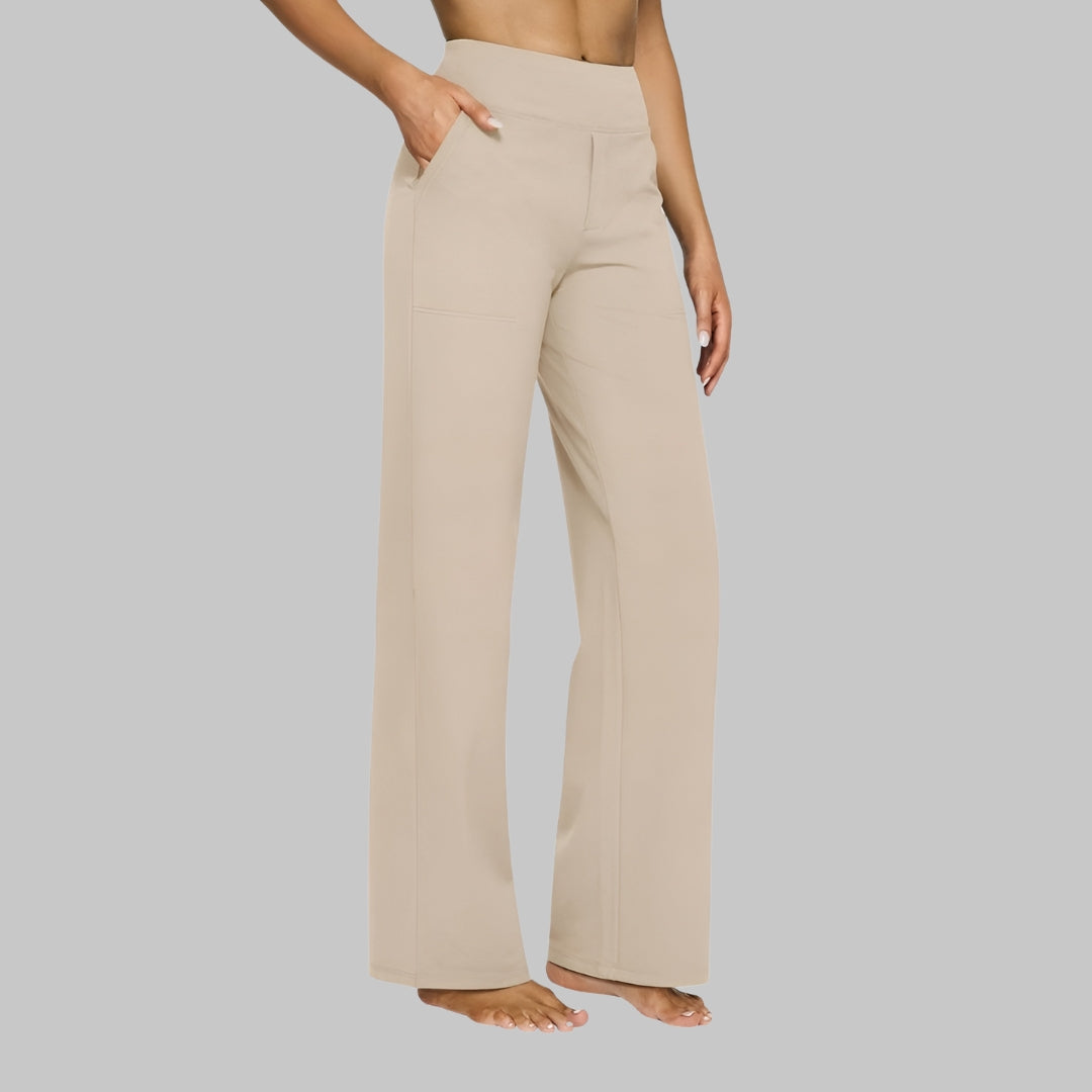 Rilora | Elegante stretchbroek voor dames – Hoge taille, op maat gemaakte broek voor vrouwen
