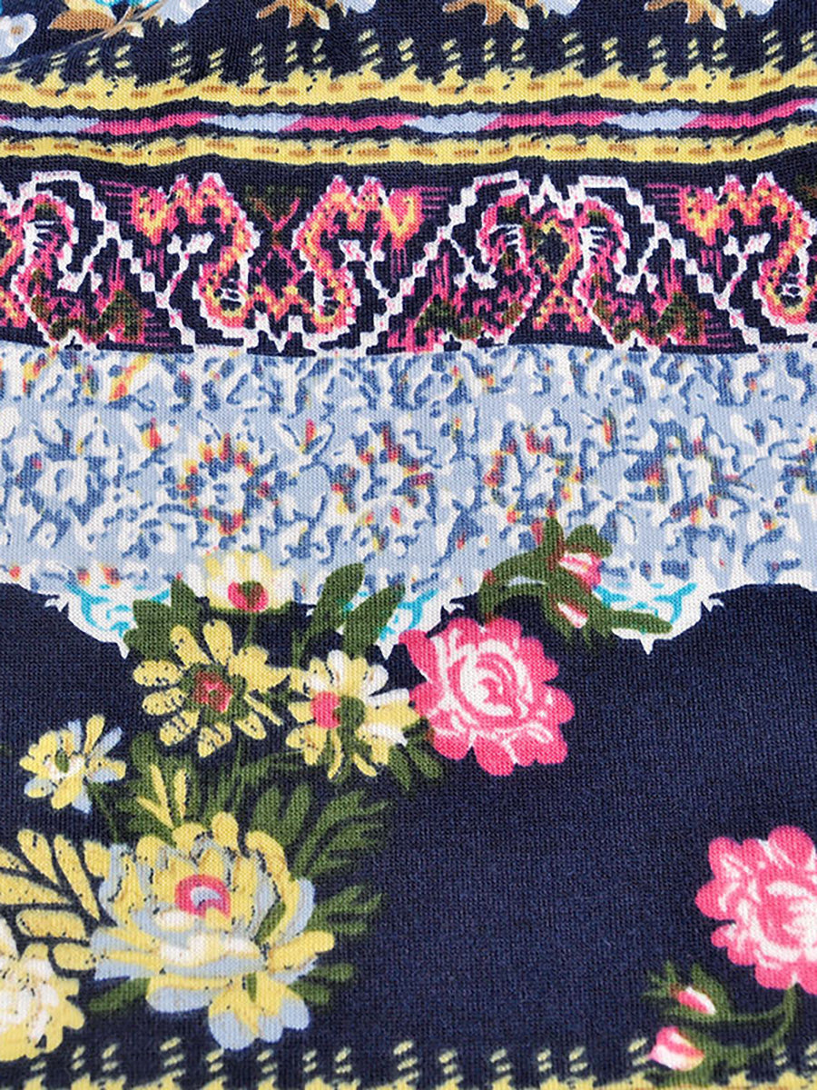 Orvielle | Zonnehoed voor dames met bloemenprint – Lichtgewicht buckethoed voor de lente en zomer