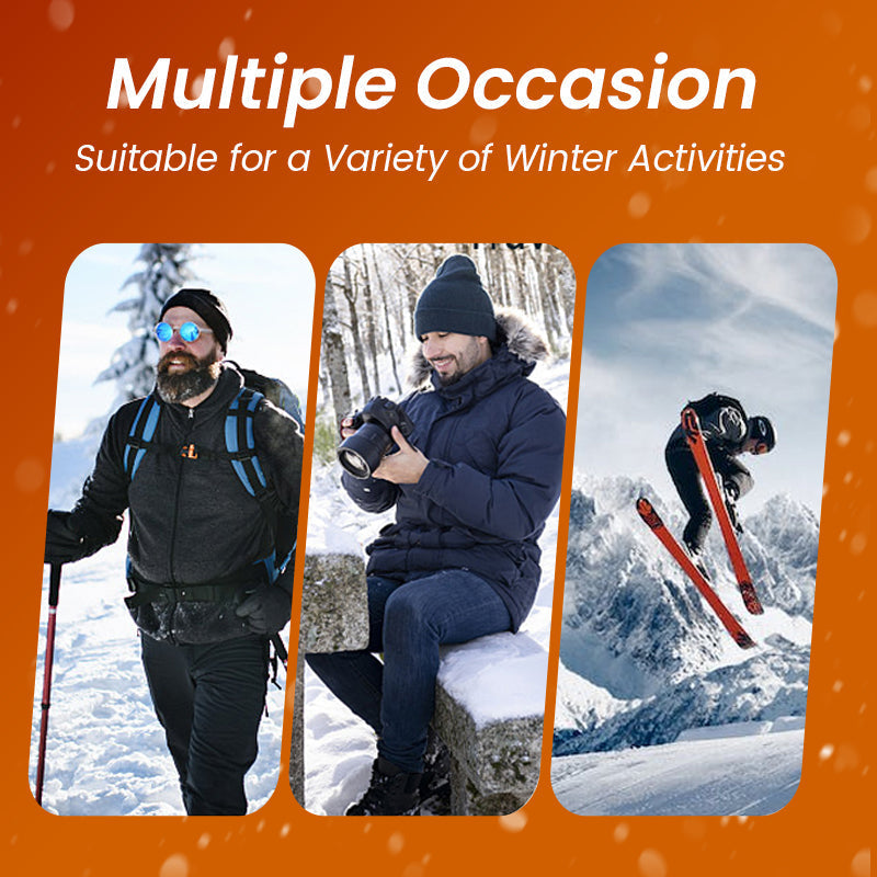 Odran | Parka thermique d'hiver pour homme – avec capuche, isolée et chaude