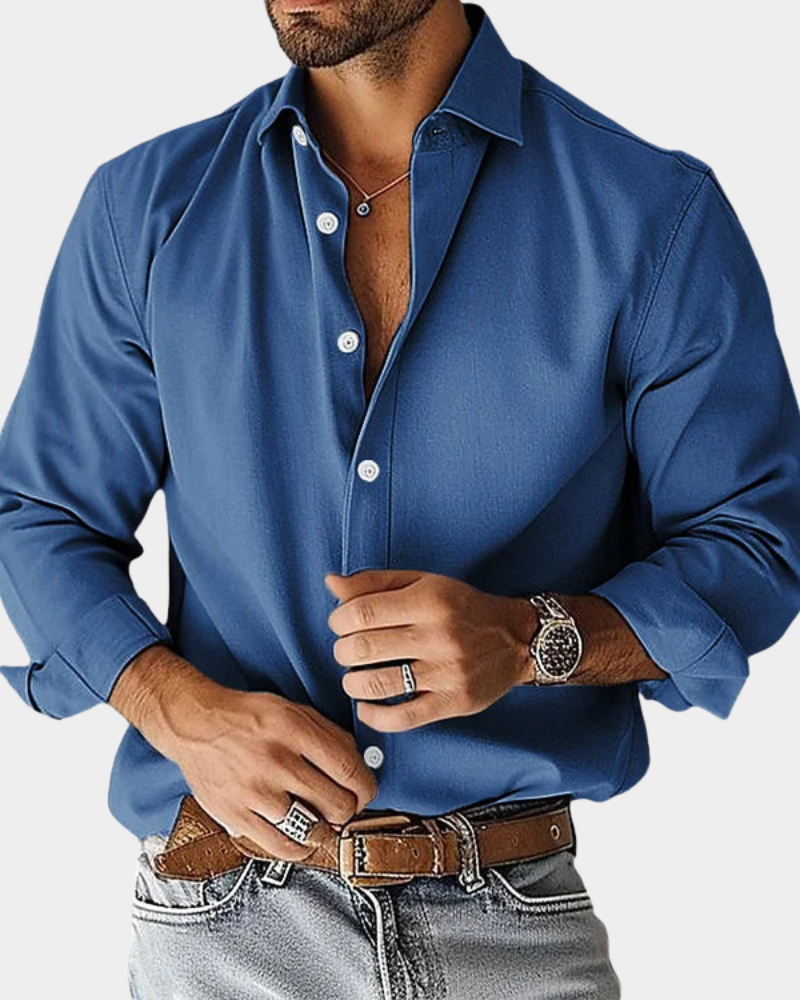 Avren | Heren Stretch Polo – Kreukvrij
