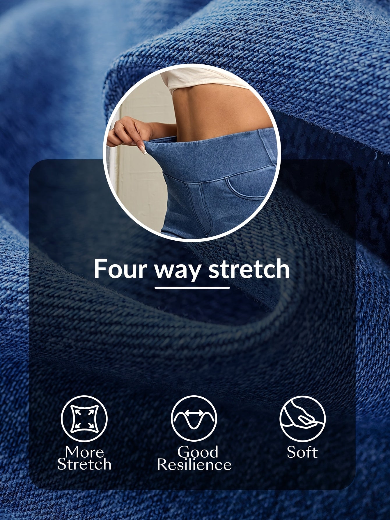 Kaelyra | Damen-Yogahose mit hohem Bund und weitem Bein – Locker, dehnbar, bequem, mit Bauchkontrolle