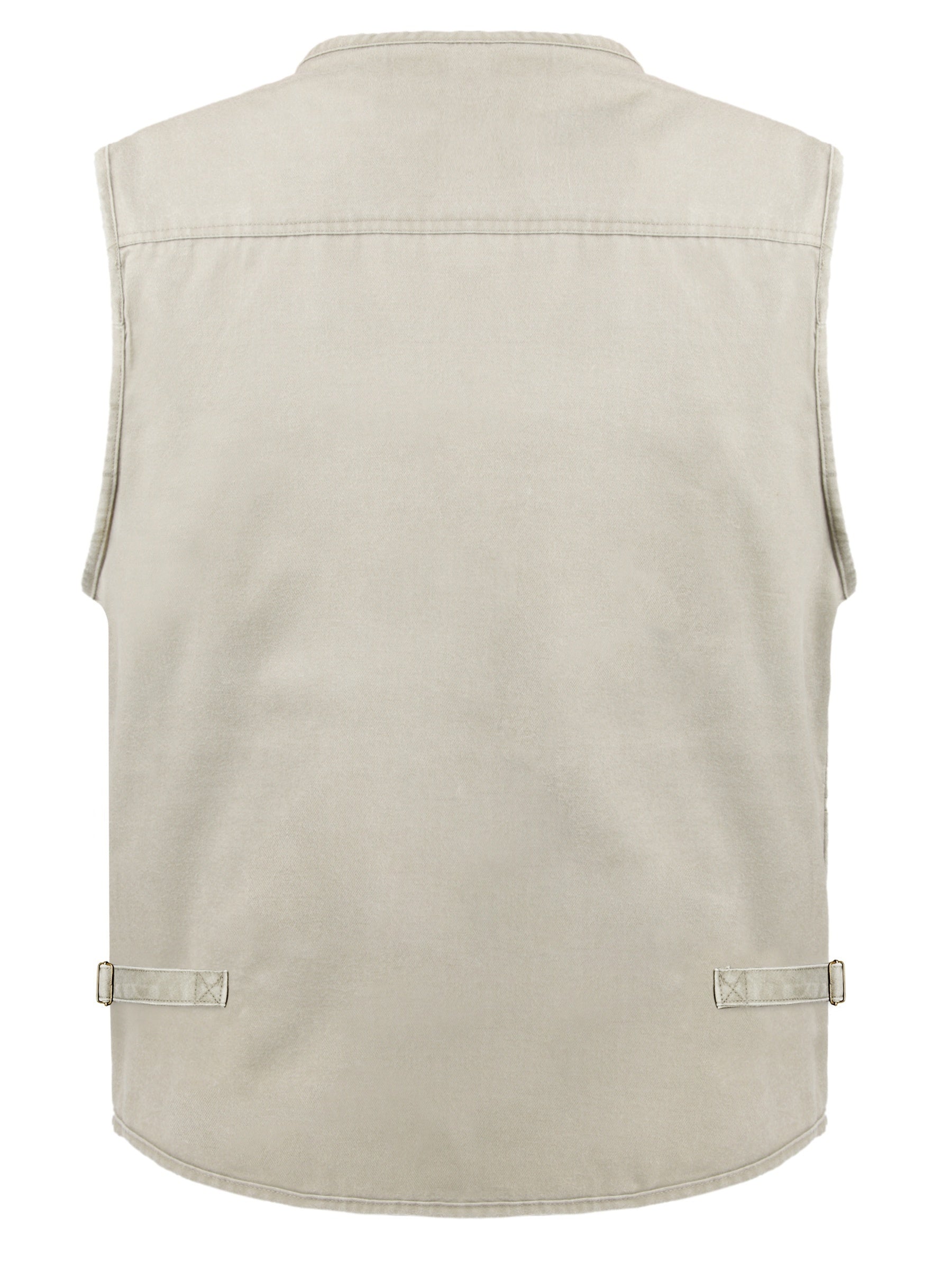 Ralston | Heren Stonewashed Outdoor Reisetop – Lichtgewicht Multi-Zak Technisch Vest