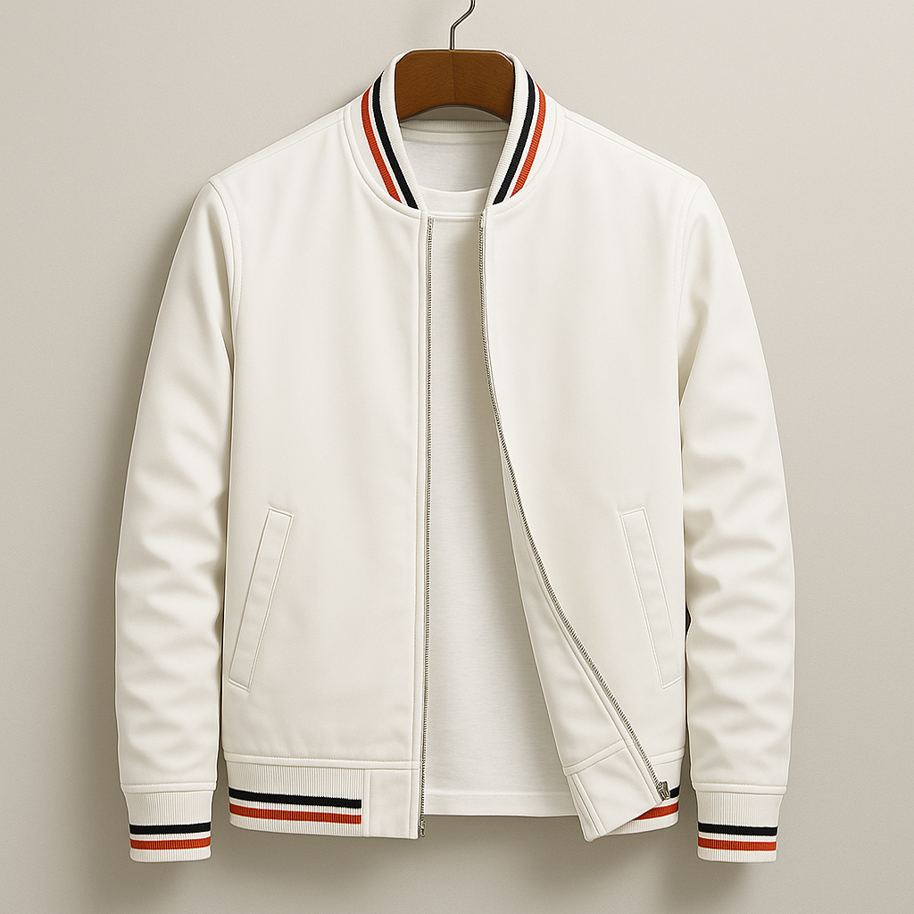 Lioren | Blouson aviateur décontracté pour homme - fermeture éclair légère, style streetwear