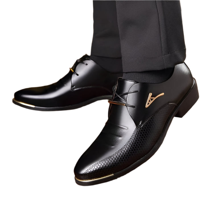 Vellaro | Herren-Oxford-Schuhe aus Leder – Klassische Business-Schuhe