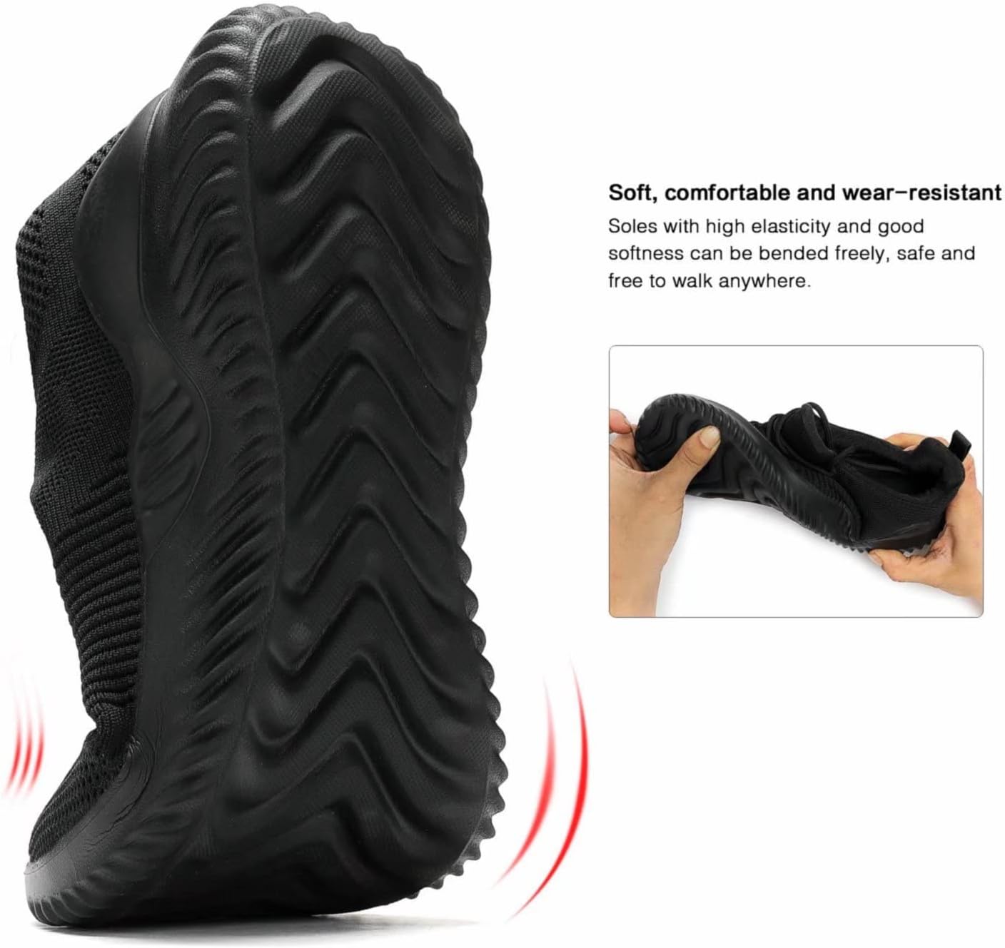 Orthlux | Chaussures de course pour hommes - Chaussures de sport confortables avec soutien du pied 