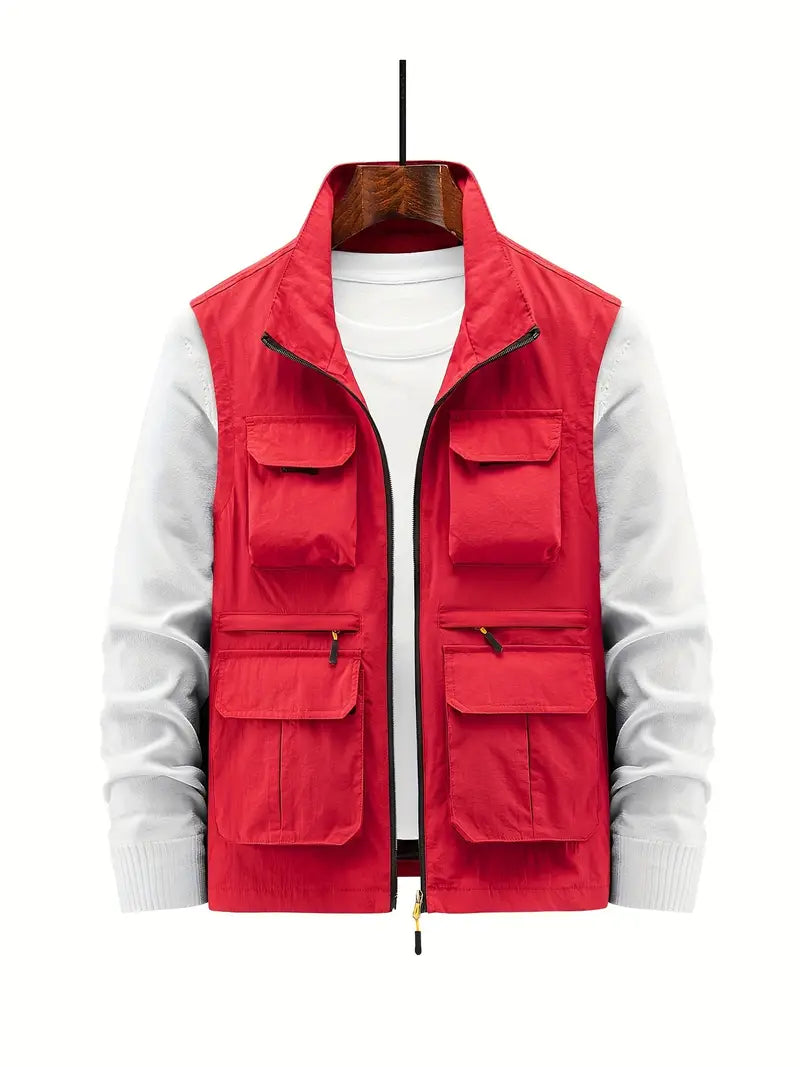 Torsten | Mouwloos multifunctioneel vest met meerdere zakken voor heren, casual outdoor vest