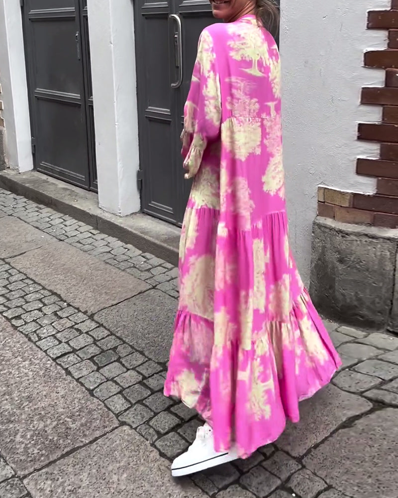 Briveth | FreeSpirit Boho-jurk – Vloeiende zomerjurk voor dames