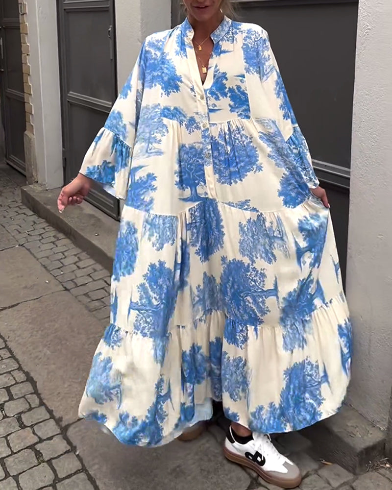 Briveth | FreeSpirit Boho-jurk – Vloeiende zomerjurk voor dames