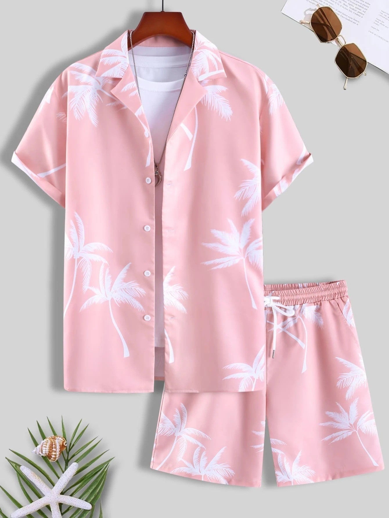 Flint | 2-delige Zomerset – T-shirt met Korte Mouwen & Shorts, Casual Sportieve Outfit