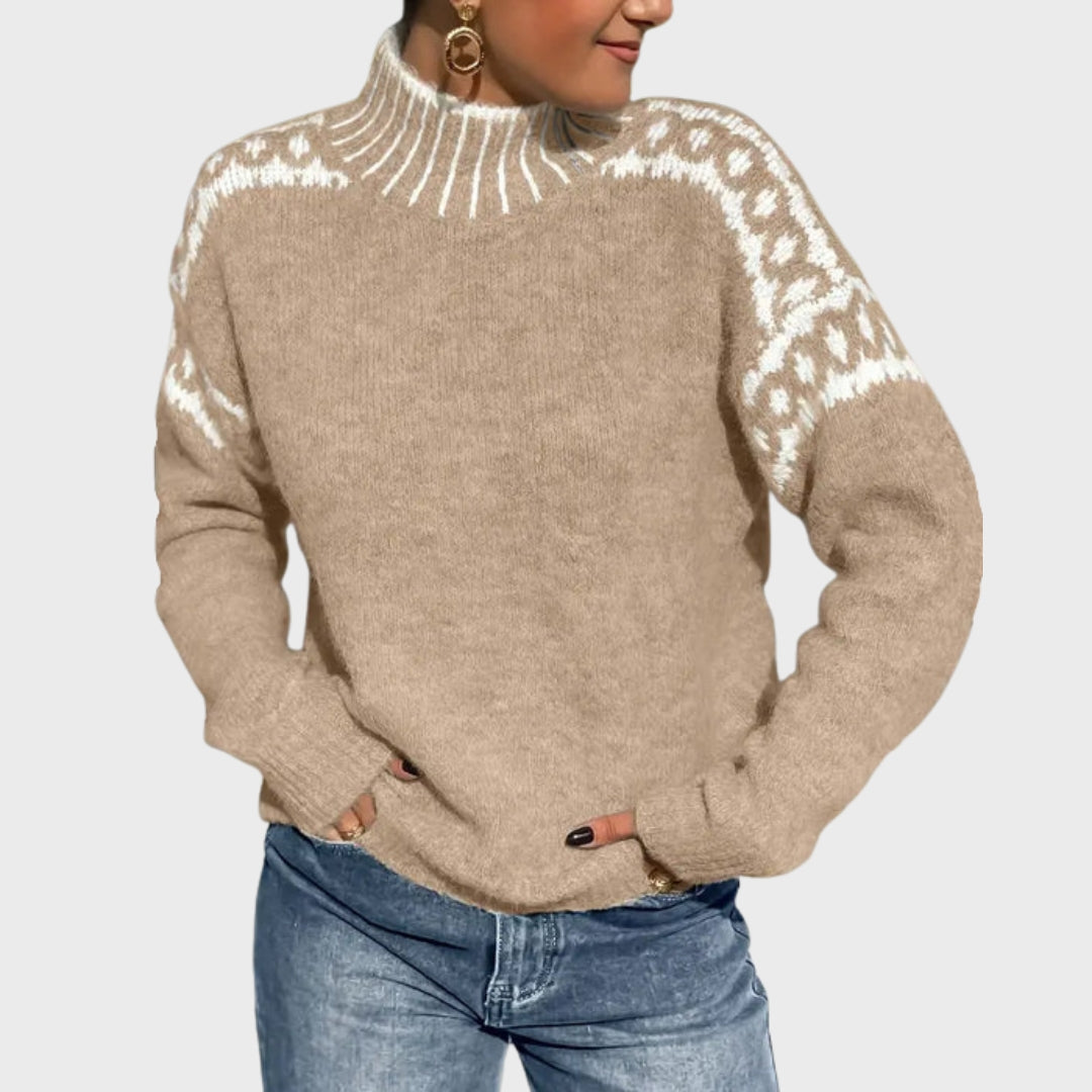Quenara | Weicher Strickpullover – Bequemer, langärmeliger Herbstpullover für Damen