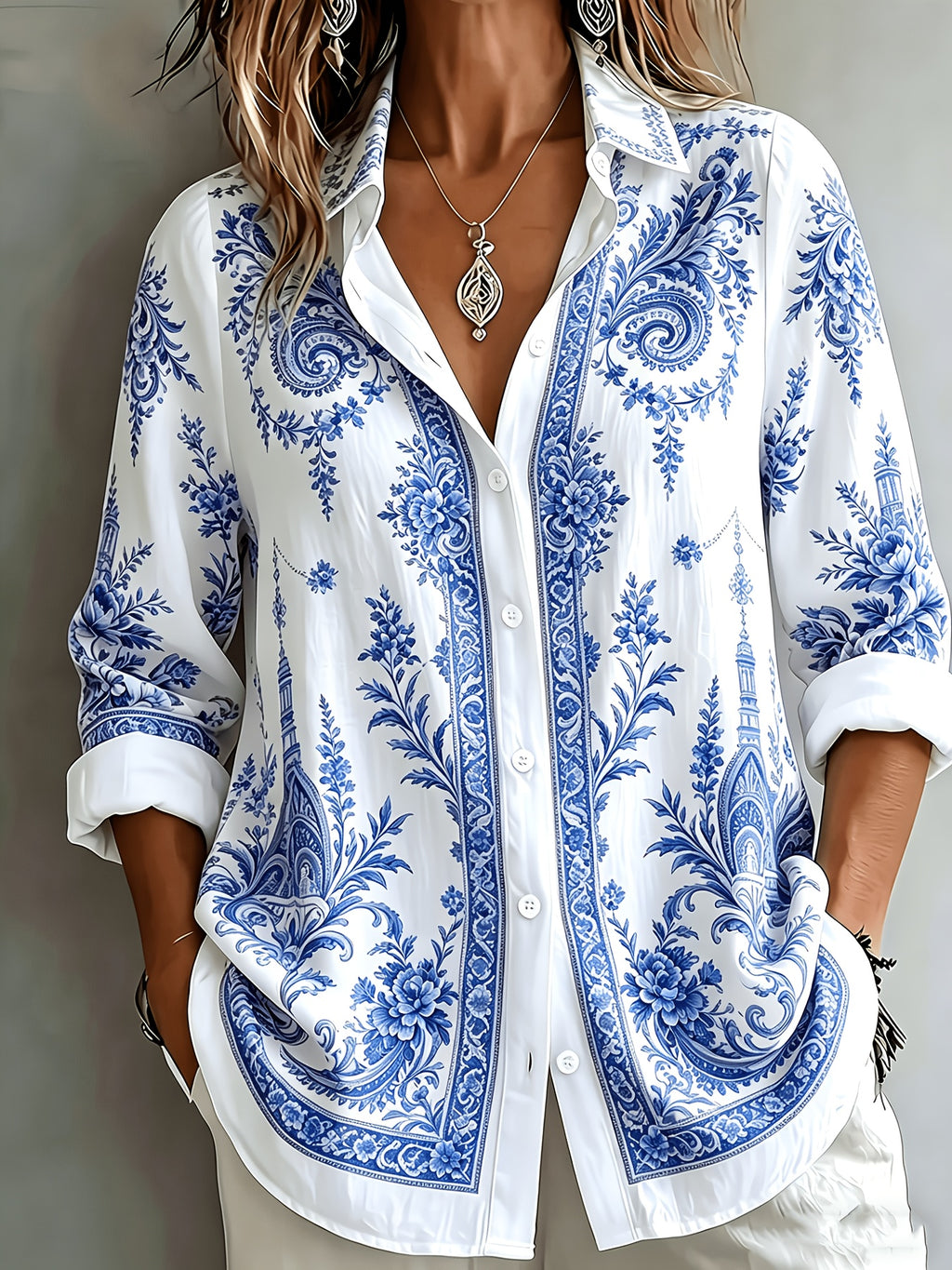 Quelyn | Casual zomershirt voor dames – Elegante top voor dagelijks gebruik