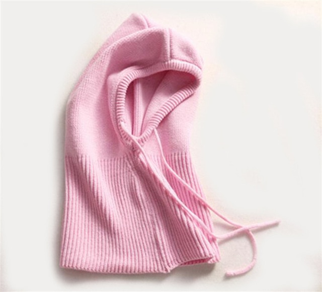 CozyVeil | Cagoule en laine tricotée – Bonnet d'hiver doux en cachemire et protection chaude pour le visage par temps froid