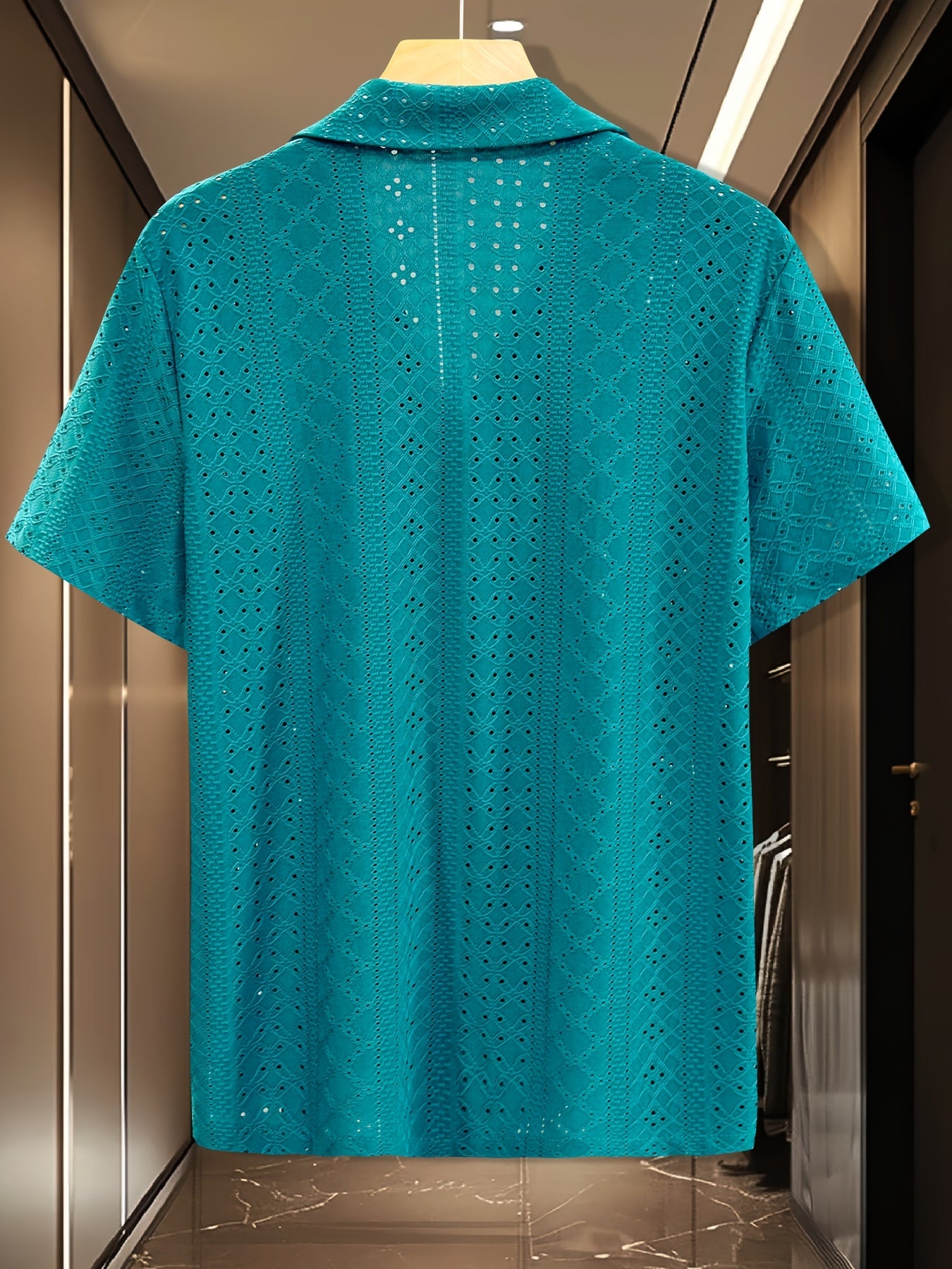 Elvarn | Casual poloshirt met korte mouwen voor heren – Modieus, slim fit, ademend zomershirt met klassieke kraag