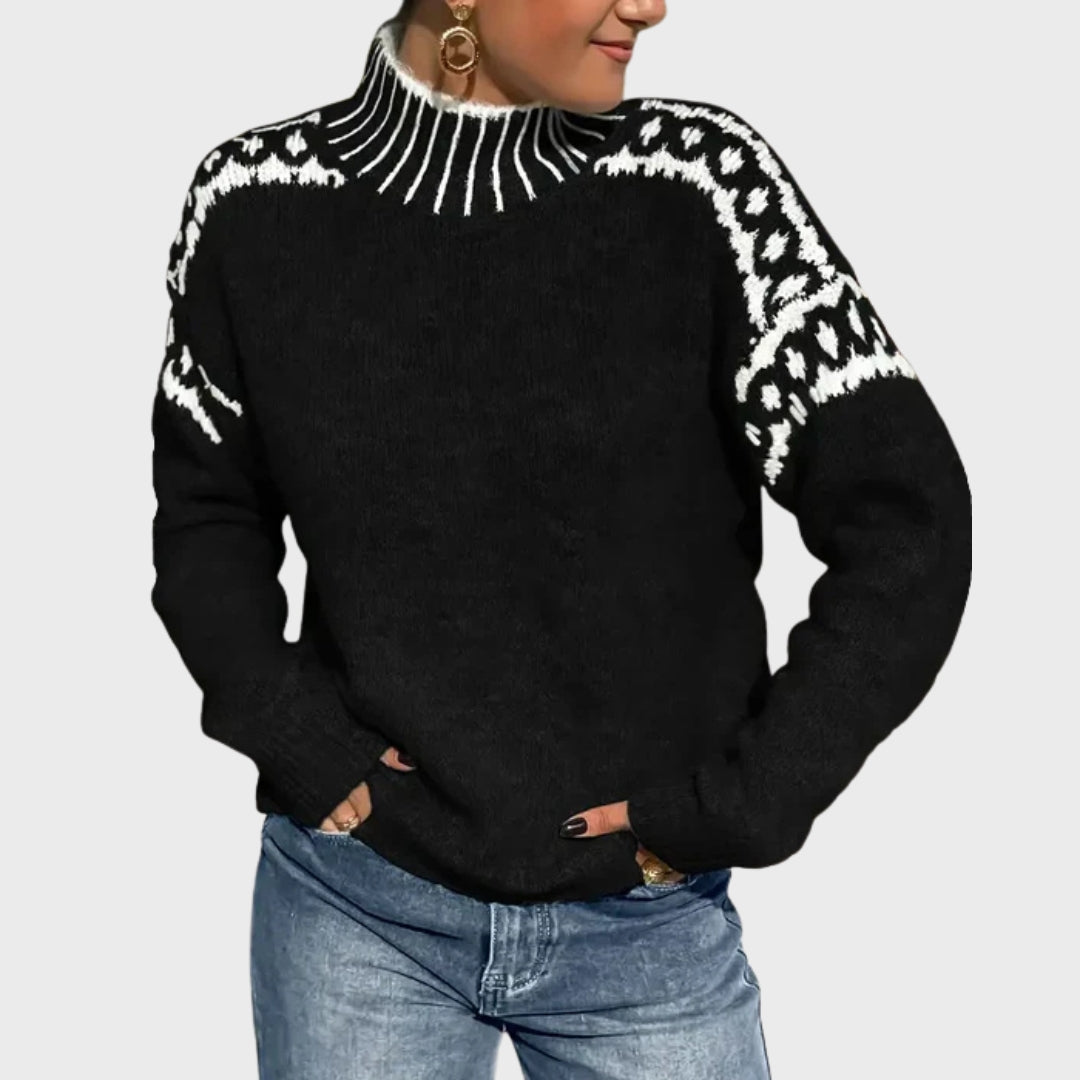 Quenara | Weicher Strickpullover – Bequemer, langärmeliger Herbstpullover für Damen