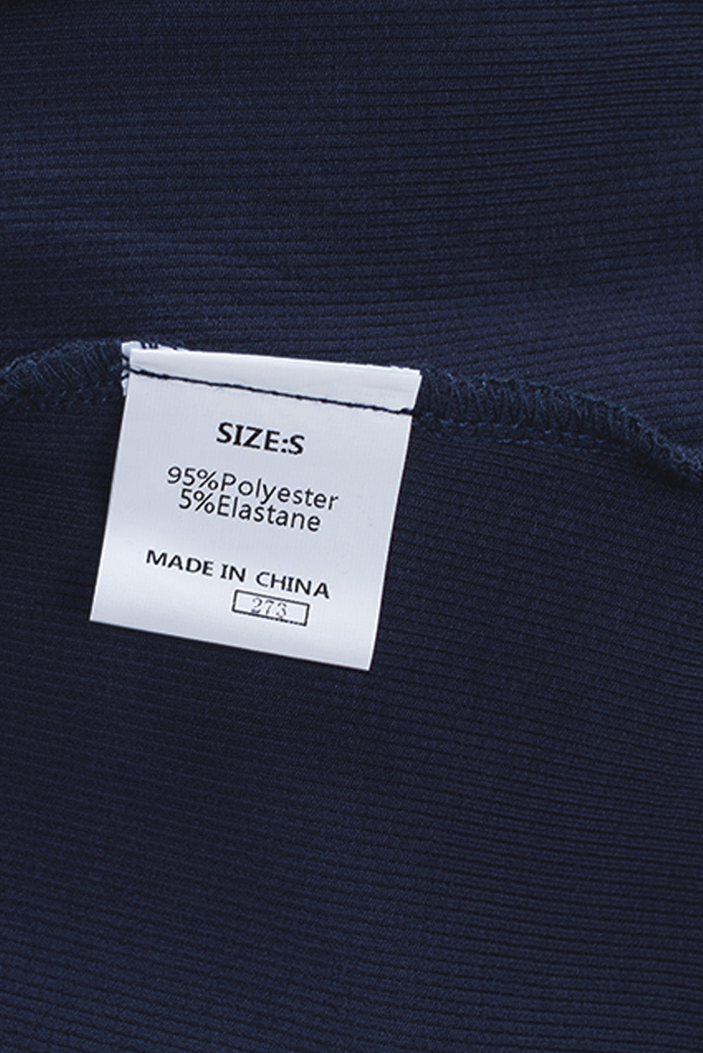 Daria | Geribde overslag Off-shoulder V-hals Lange Mouw Top