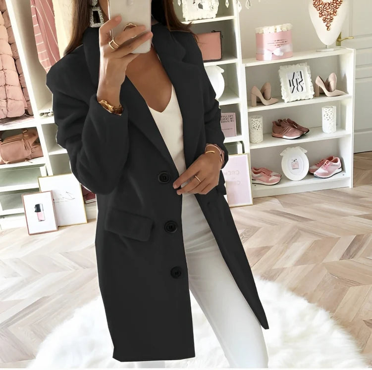 Leilani | Manteau femme CozyChic automne/hiver – chaud et élégant