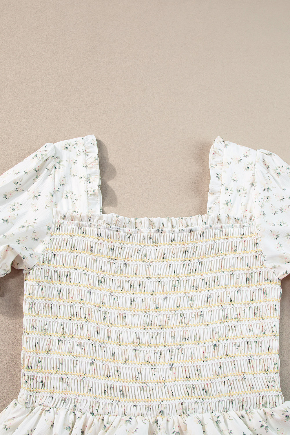 Wrenley | Dames Maxi Jurk met Gelaagde Ruches
