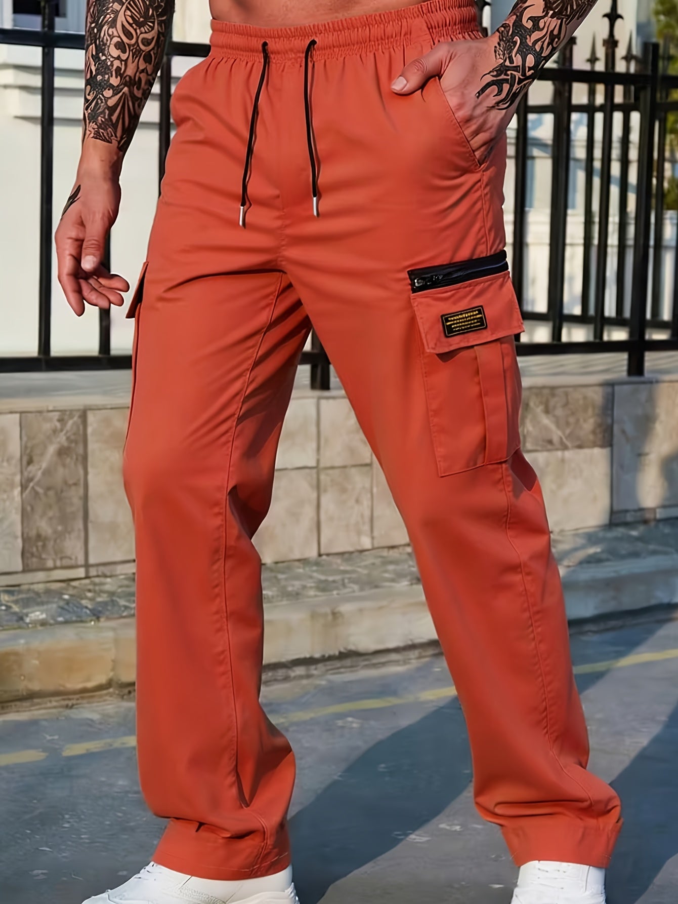 Coby | Heren cargo broek – relaxed fit tactische multi-pocket broek