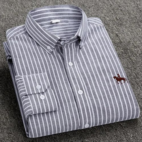 Rysand | Premium klassieke polo voor heren – Slim fit met lange mouwen, casual en gekleed