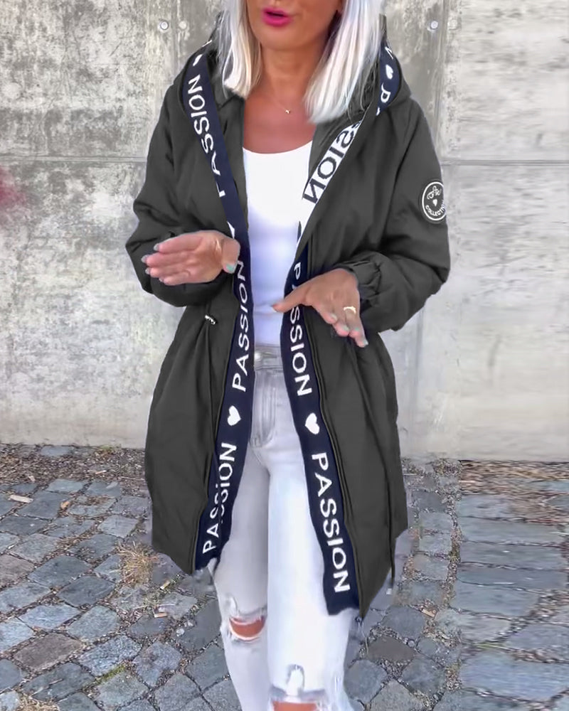 Breaen | Imperméable à capuche élégant et imperméable – Trench-coat léger à capuche