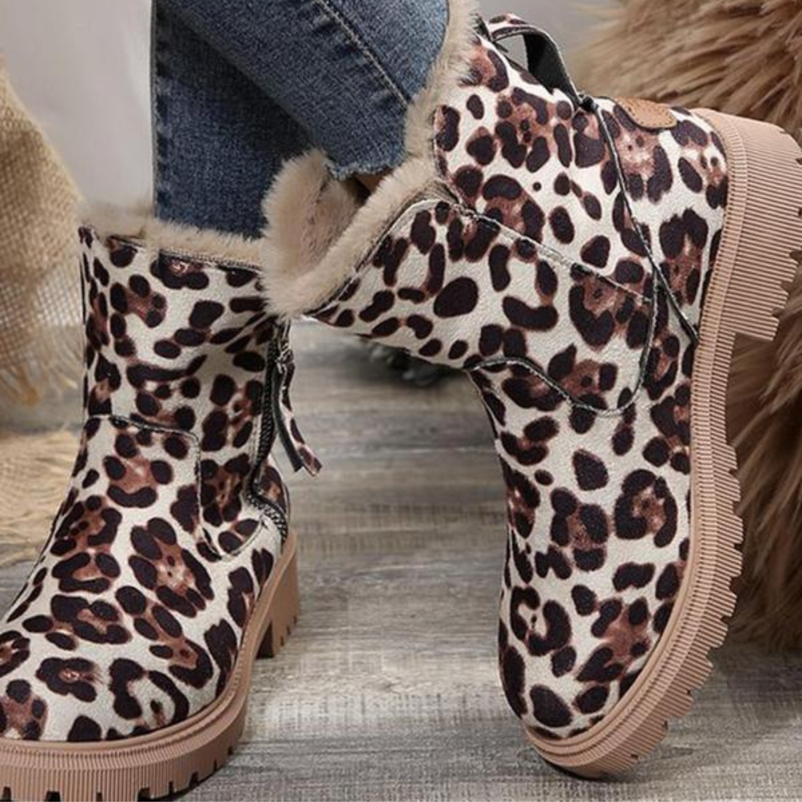 Zinnara | Casual laarzen met ritssluiting – Warme en comfortabele schoenen voor dames