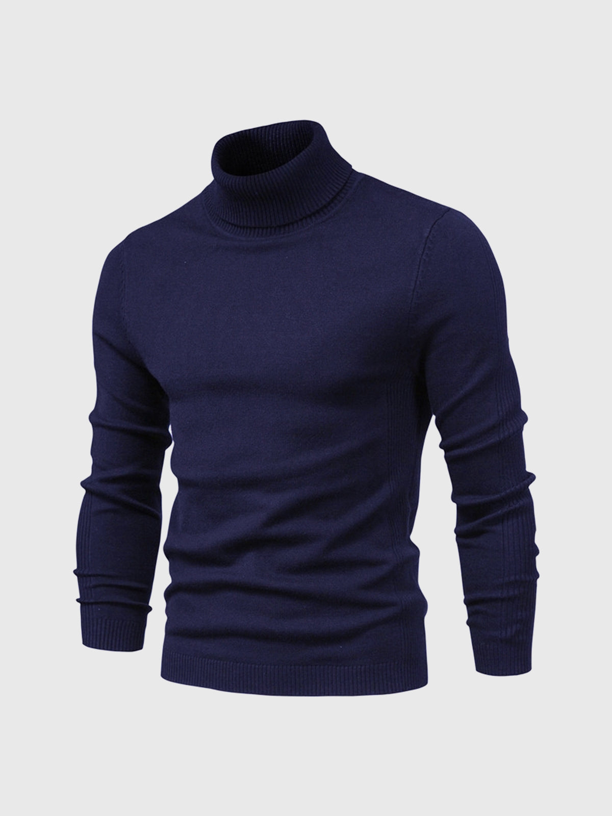 Merroth | Pull col roulé slim pour homme – lavable en machine, léger, disponible en plusieurs couleurs